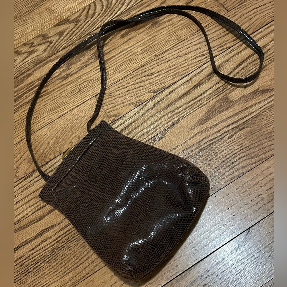 Vintage Lux Rodo Italian leather evening bag